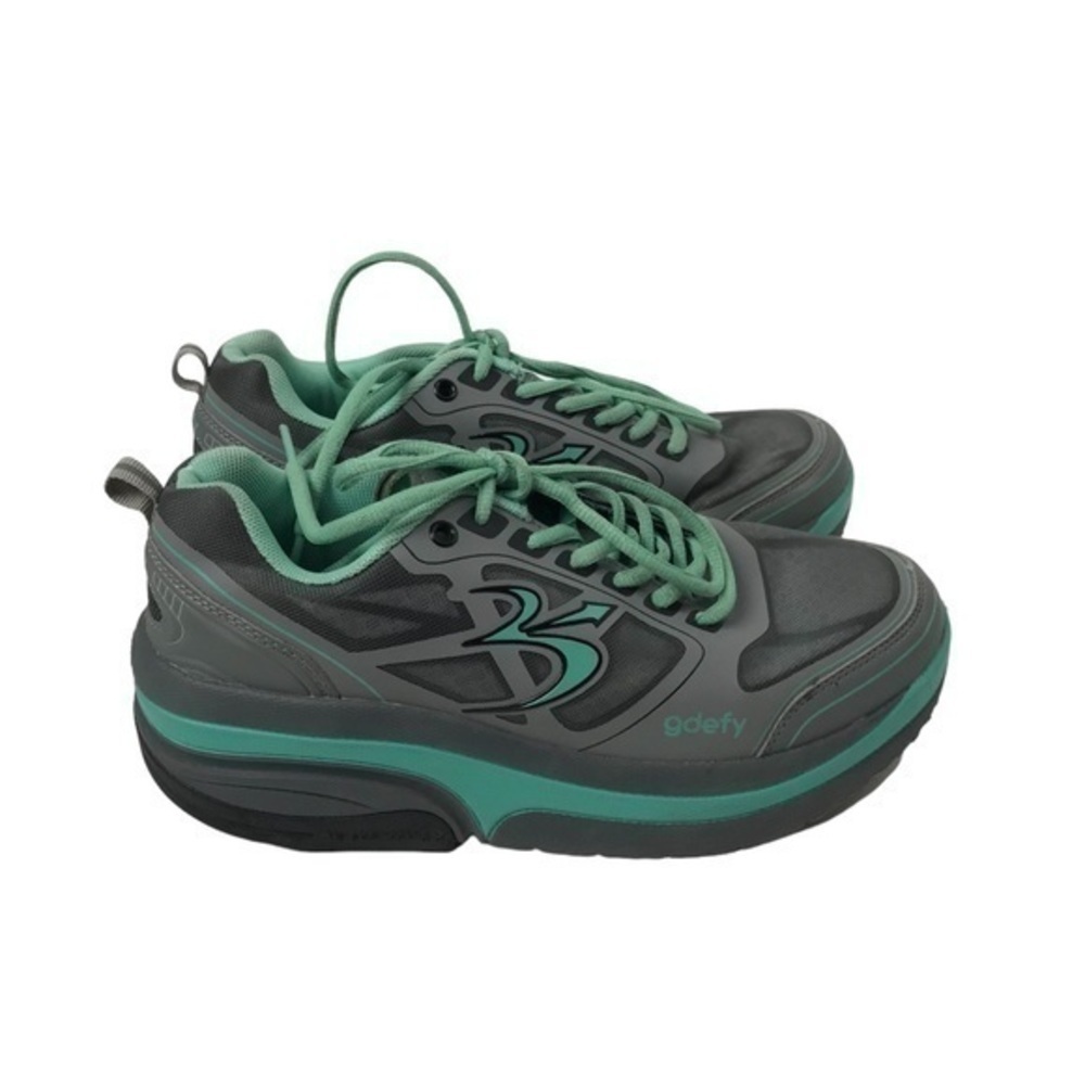 Gravity Defyer women’s athletic sneaker Shoes size 9
Grey / teal